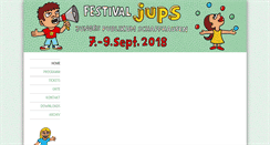 Desktop Screenshot of festival-jups.ch